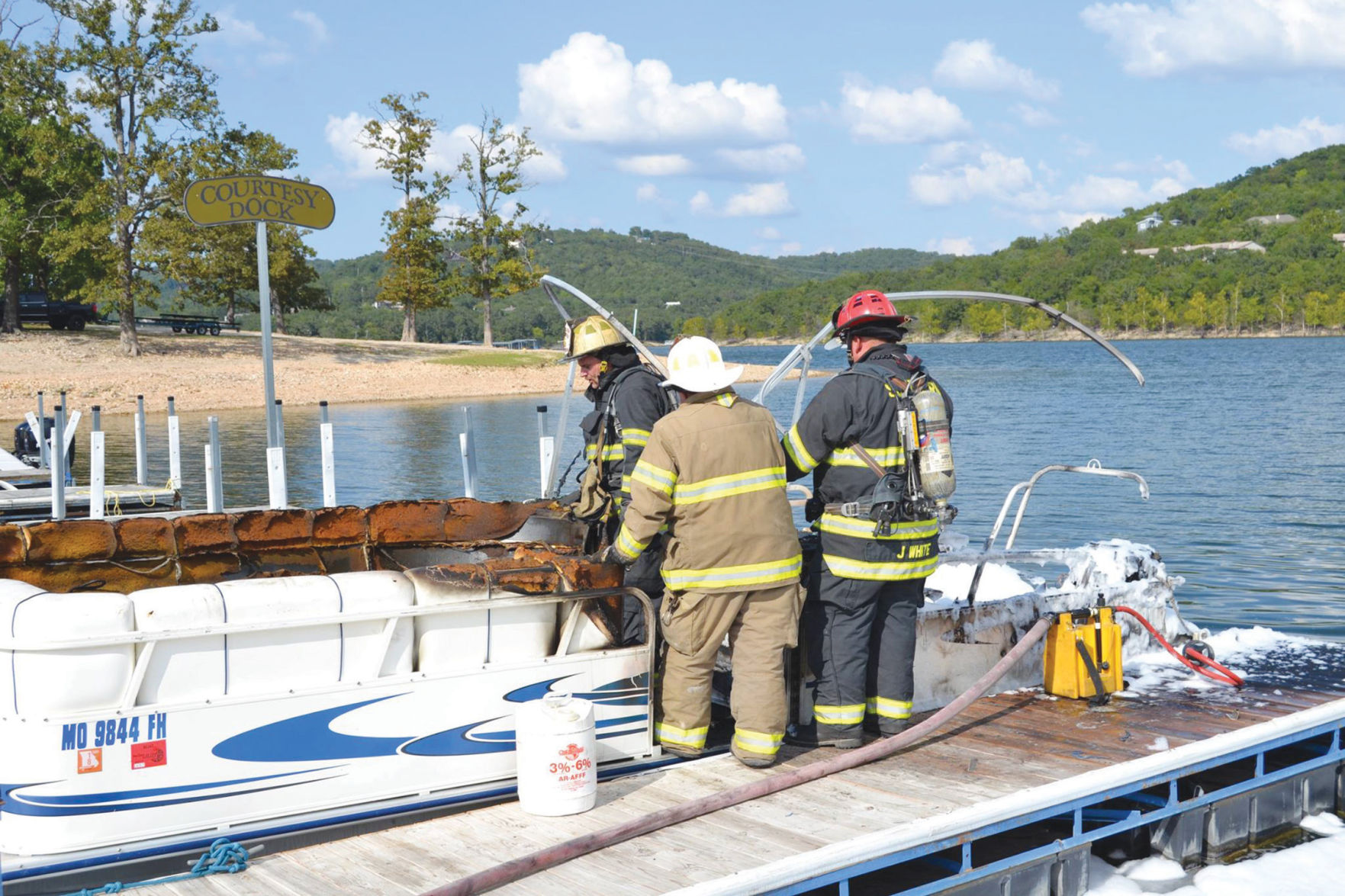 Boat Fire